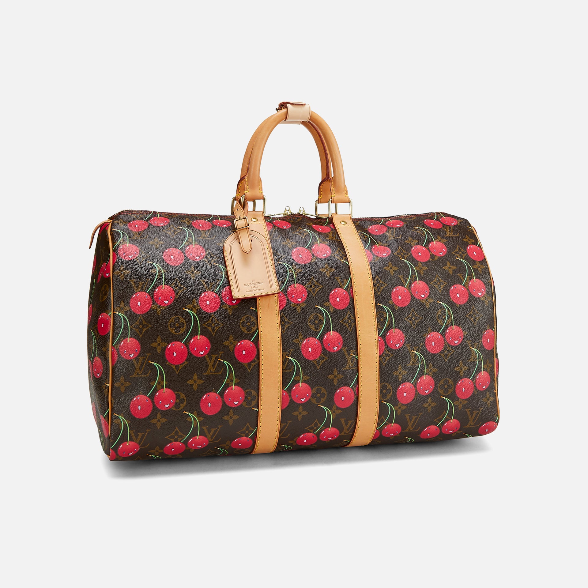 WGACA Louis Vuitton Murakami Cherry Keepall 45 - Multi