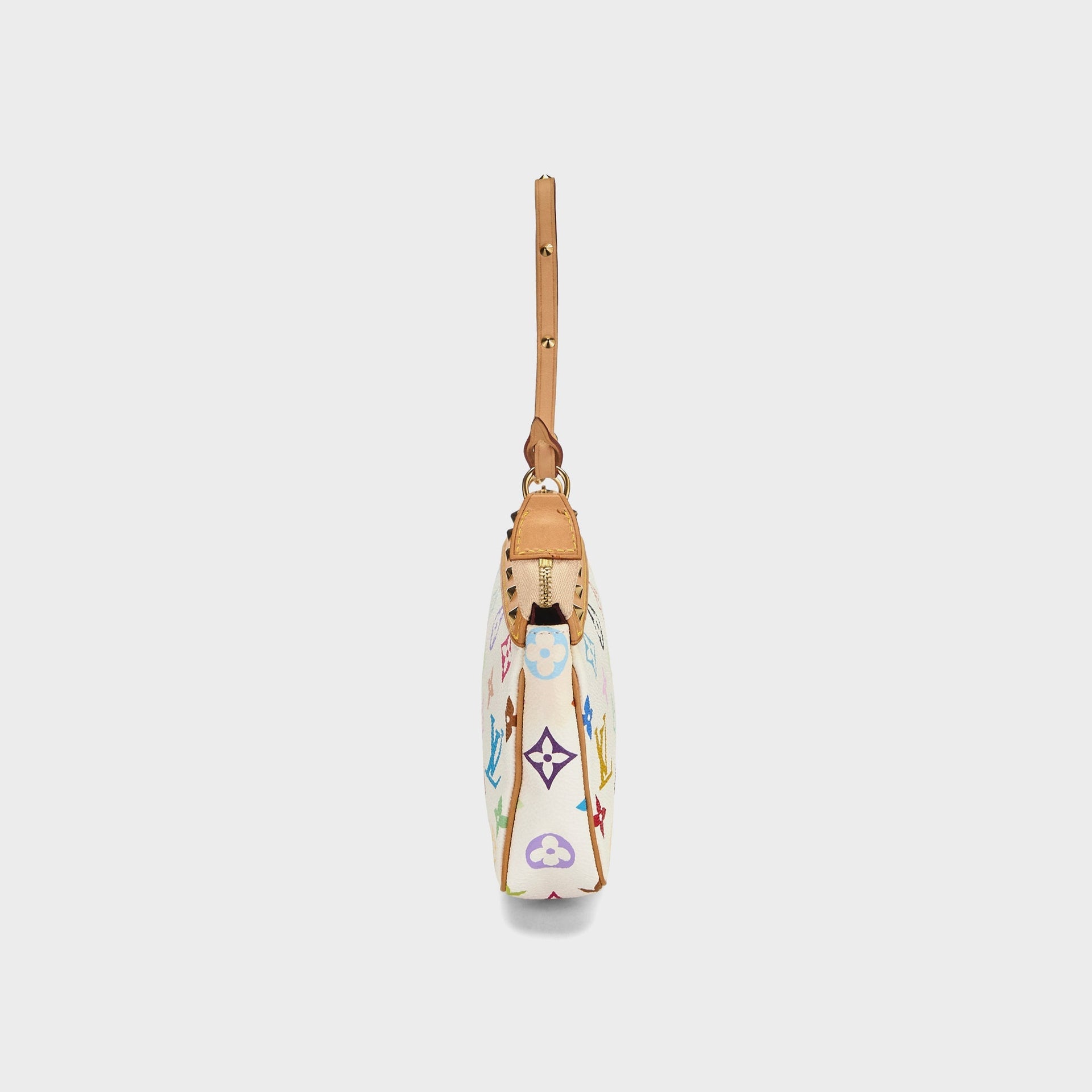 WGACA Louis Vuitton Multi Monogram Pochette - White Multi