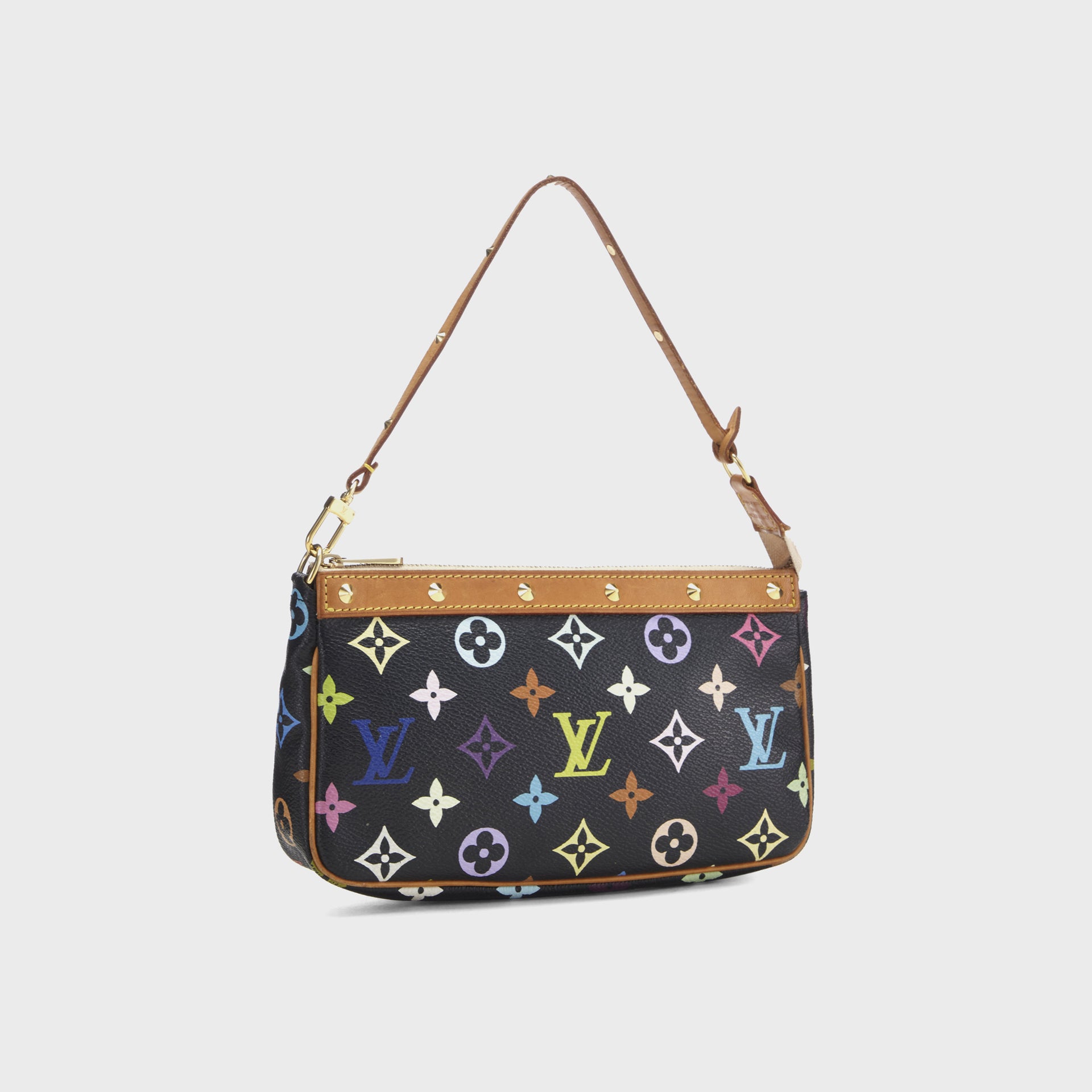 WGACA Louis Vuitton Multi Pochette Accessoires V2 - Black / Multi