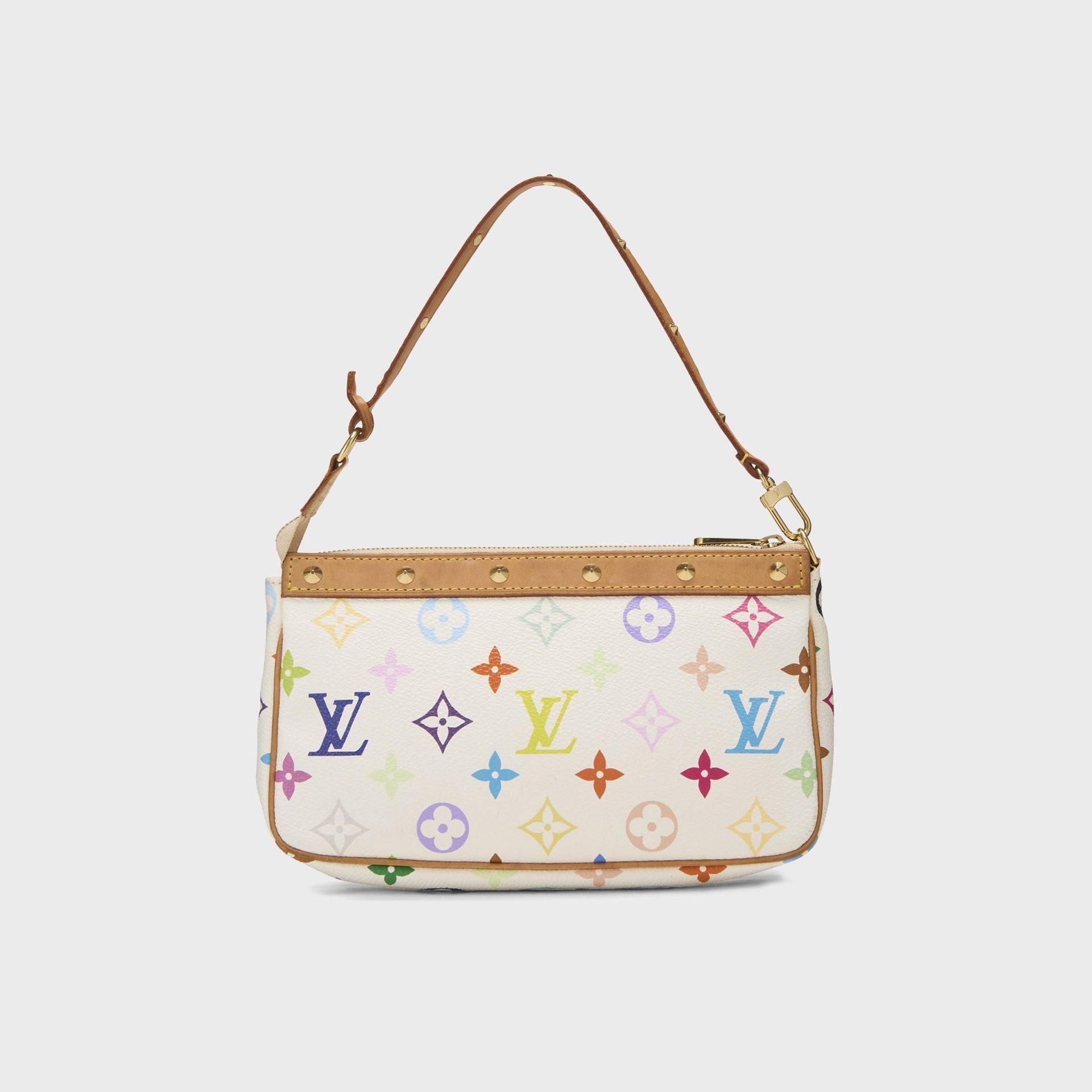 WGACA Louis Vuitton x Takashi Murakami Pochette Accessoires V2 - White / Multi