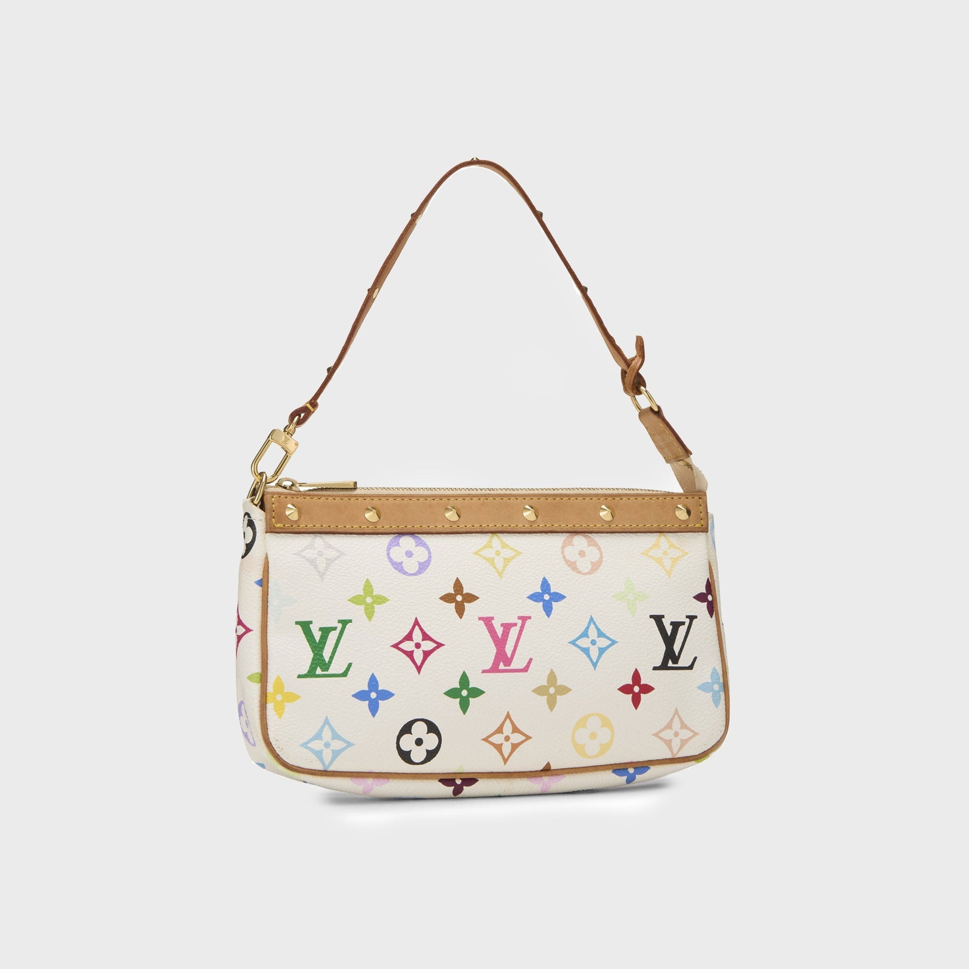 WGACA Louis Vuitton x Takashi Murakami Pochette Accessoires V2 - White / Multi