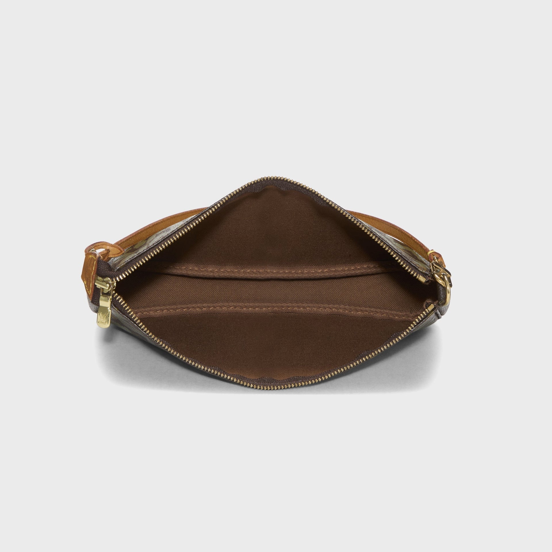 WGACA Louis Vuitton x Stephen Sprouse Grey Monogram Graffiti Pochette - Black