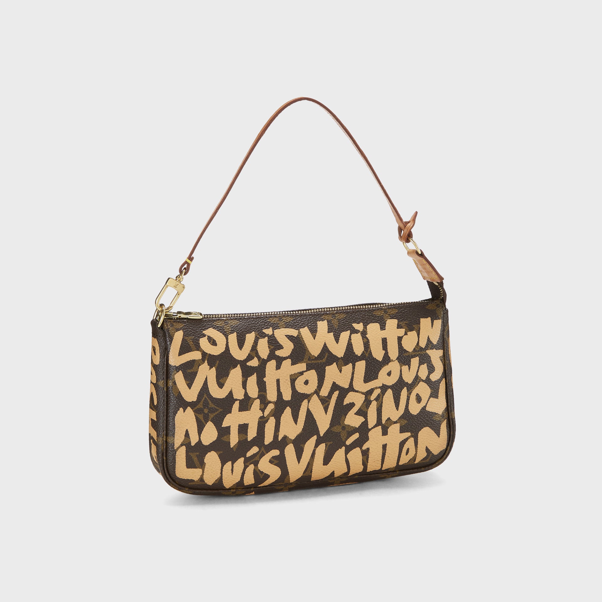 WGACA Louis Vuitton Sprouse Pochette V2 - Beige