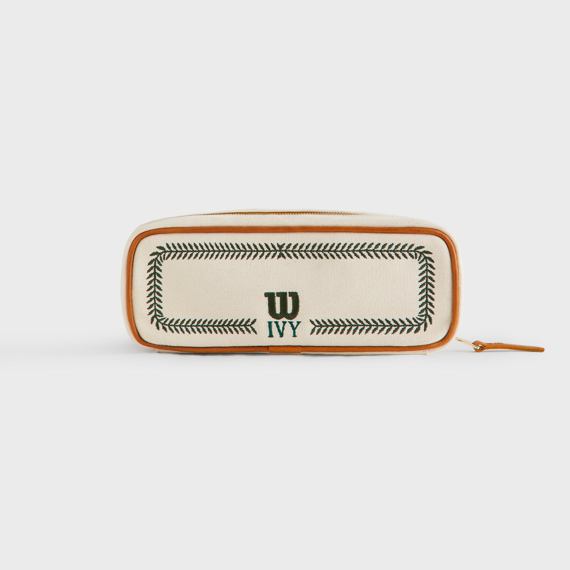 Kith Ivy for Wilson Leather Trimmed Tote - Tan