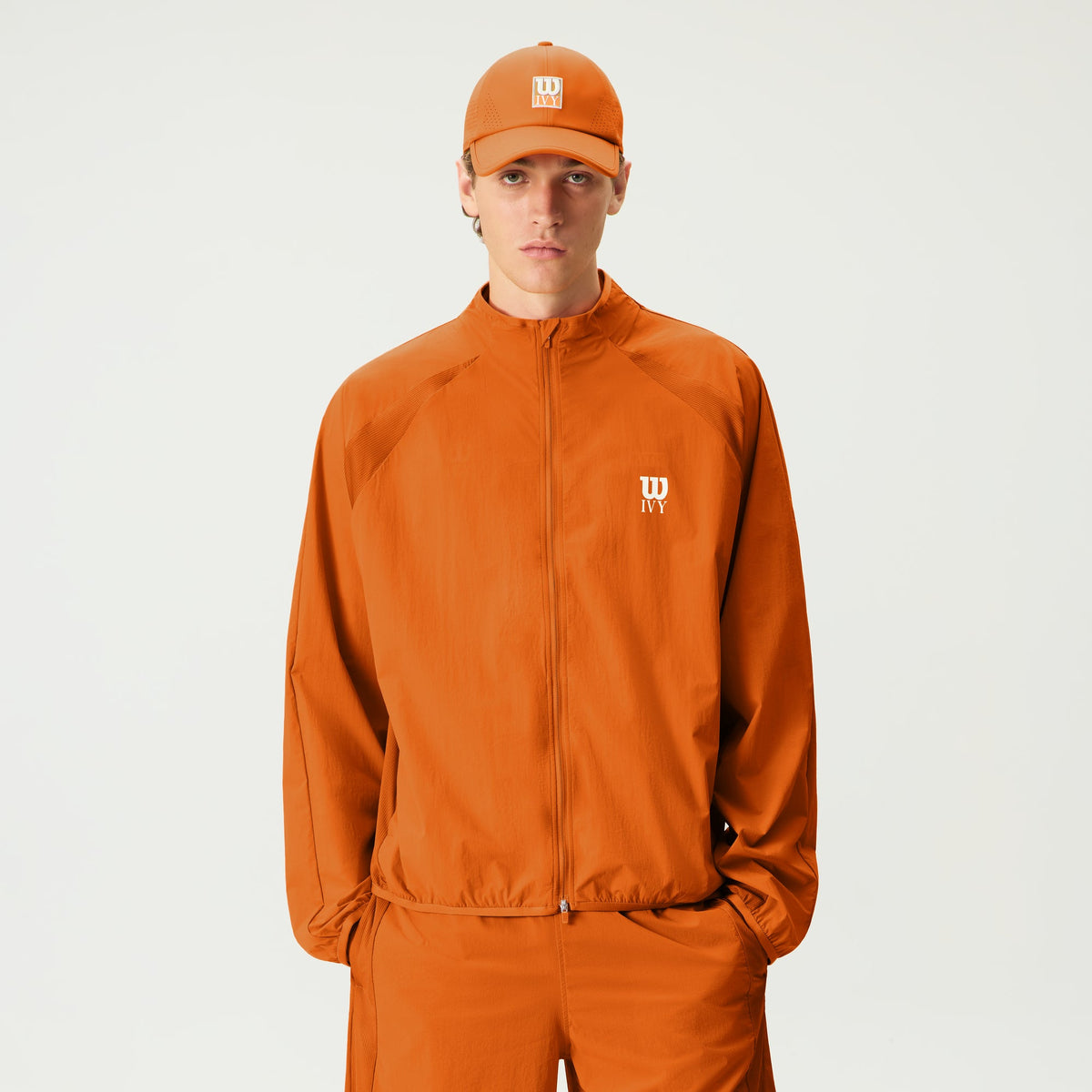 Kith Ivy for Wilson Classic Warm-Up Jacket - Clementine