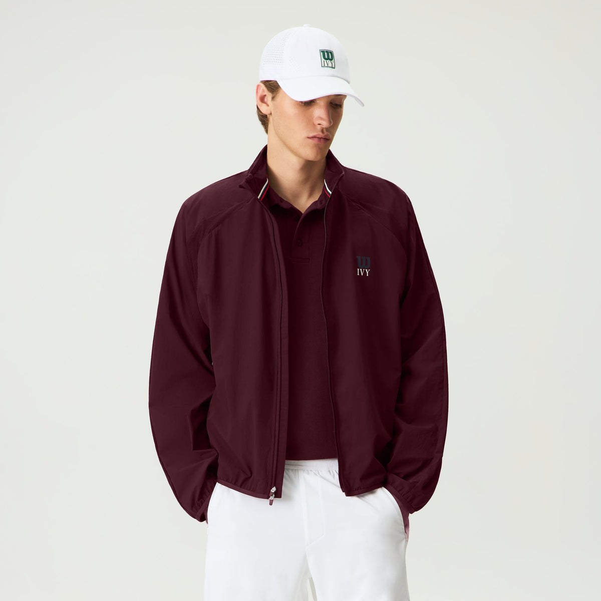 Kith Ivy for Wilson Classic Warm-Up Jacket - Magma