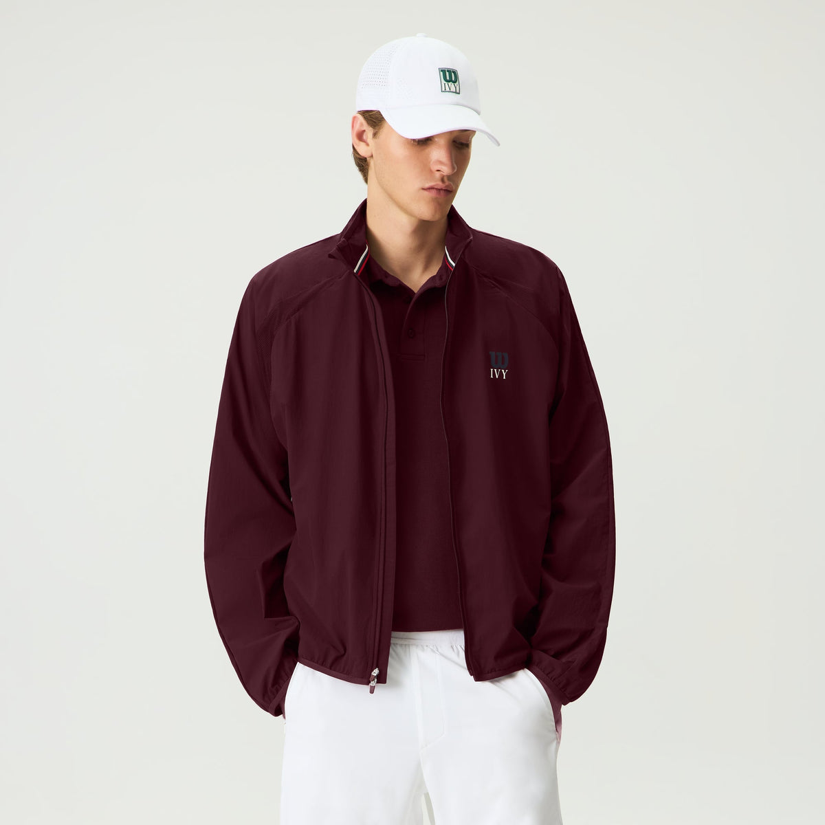 Kith Ivy for Wilson Classic Warm-Up Jacket - Magma - PH