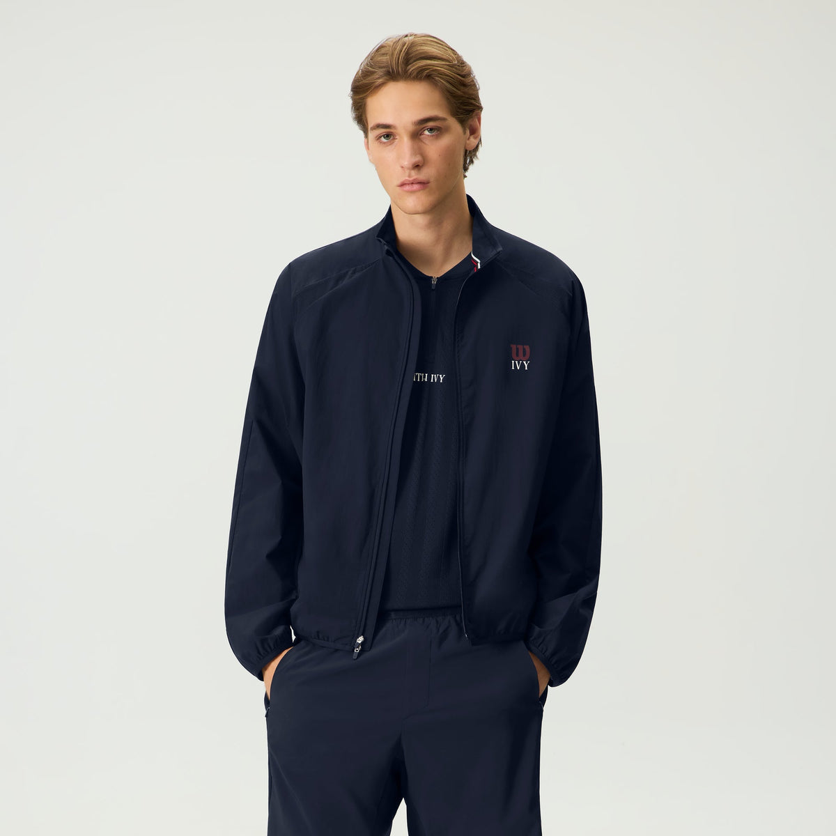 Kith Ivy for Wilson Classic Warm-Up Jacket - Nocturnal - PH