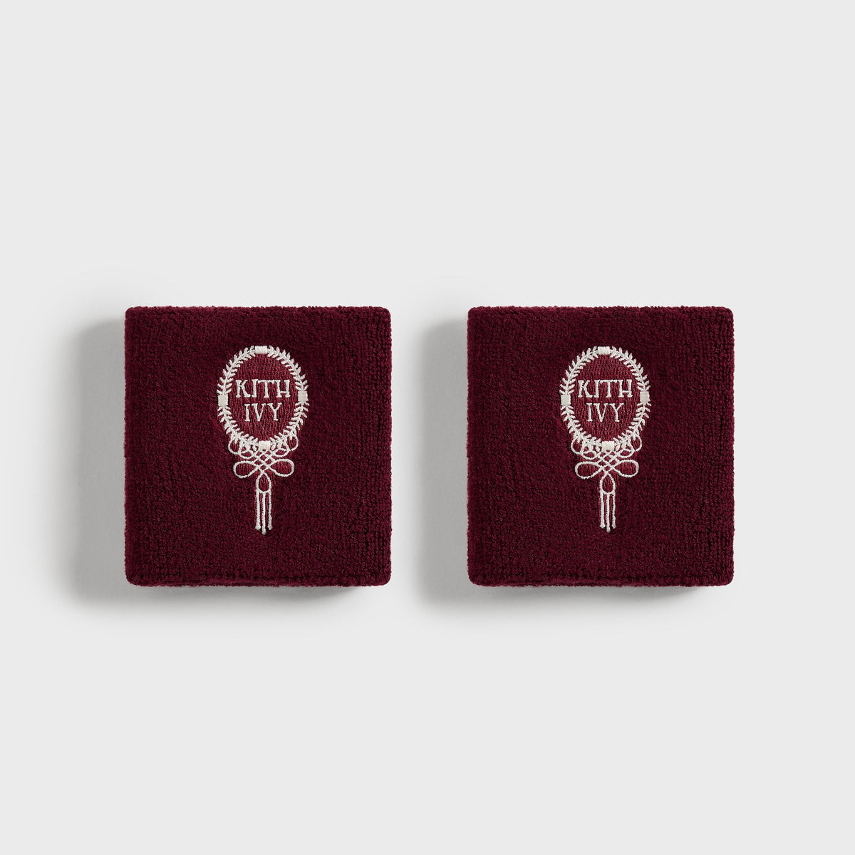 Kith Ivy for Wilson Classic Terry Wristbands - Magma