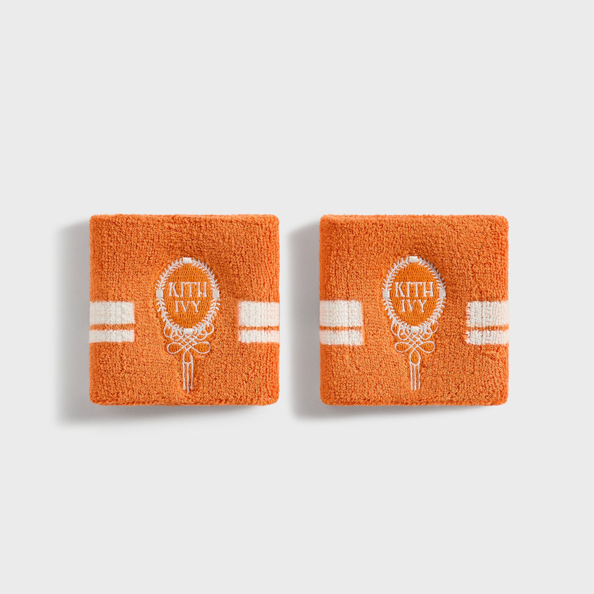 Kith Ivy for Wilson Striped Wristbands - Clementine