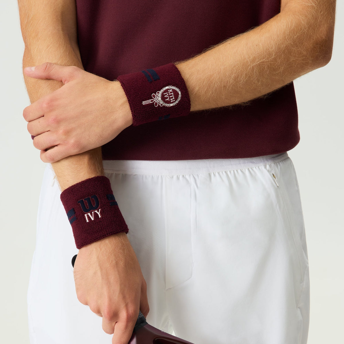 Kith Ivy for Wilson Striped Wristbands - Magma - PH