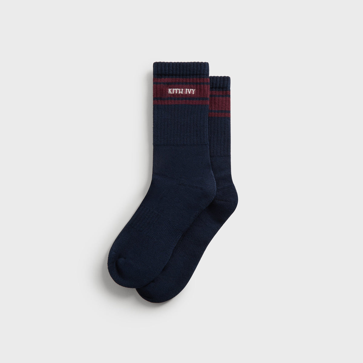 Kith Ivy for Wilson Striped Crew Socks - Nocturnal