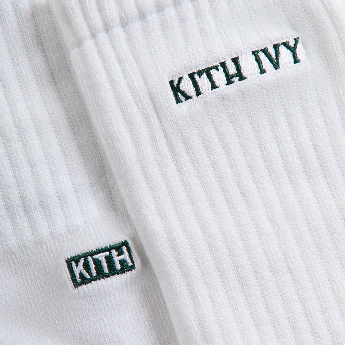 Kith Ivy for Wilson Crew Logo Socks - White