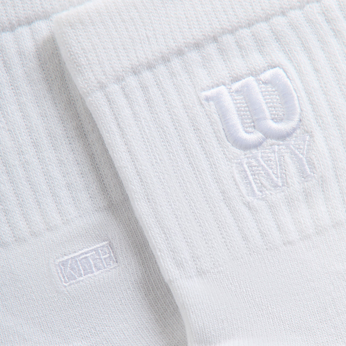 Kith Ivy for Wilson Quarter Logo Socks - White - PH