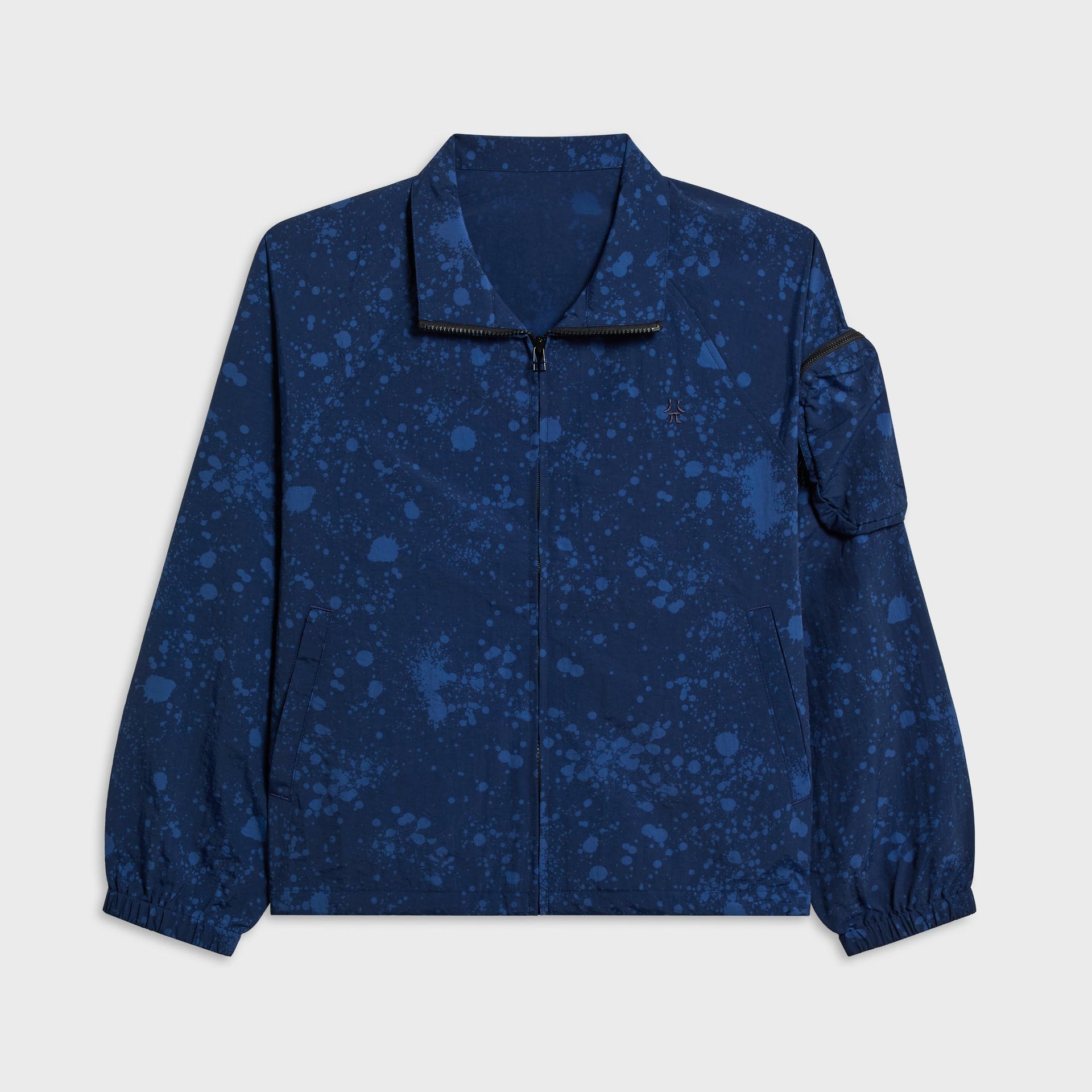 Wave of Sand Bomber Jacket - Navy