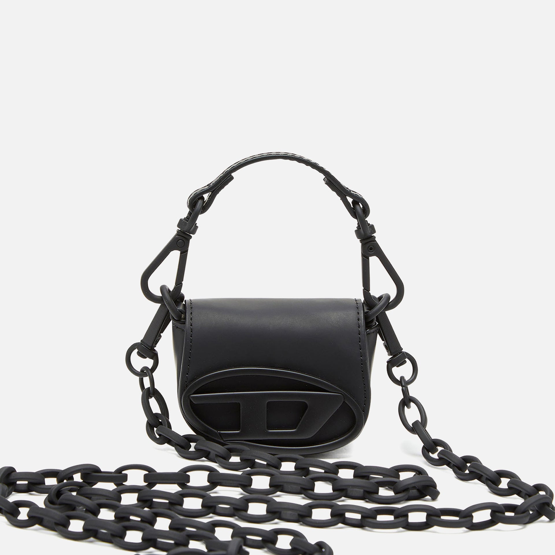 Diesel 1DR XXS Chain Bag - Matte Black