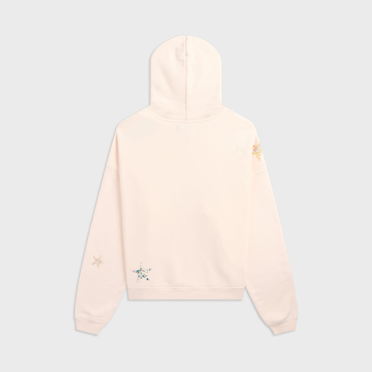 NAHMIAS Washout Star Patch Hoodie - Powder Pink