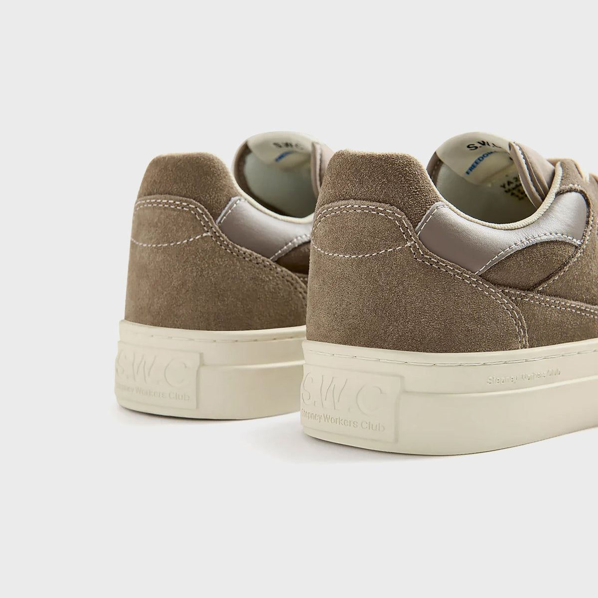 Stepney Workers Club Pearl Suede - Warm Grey