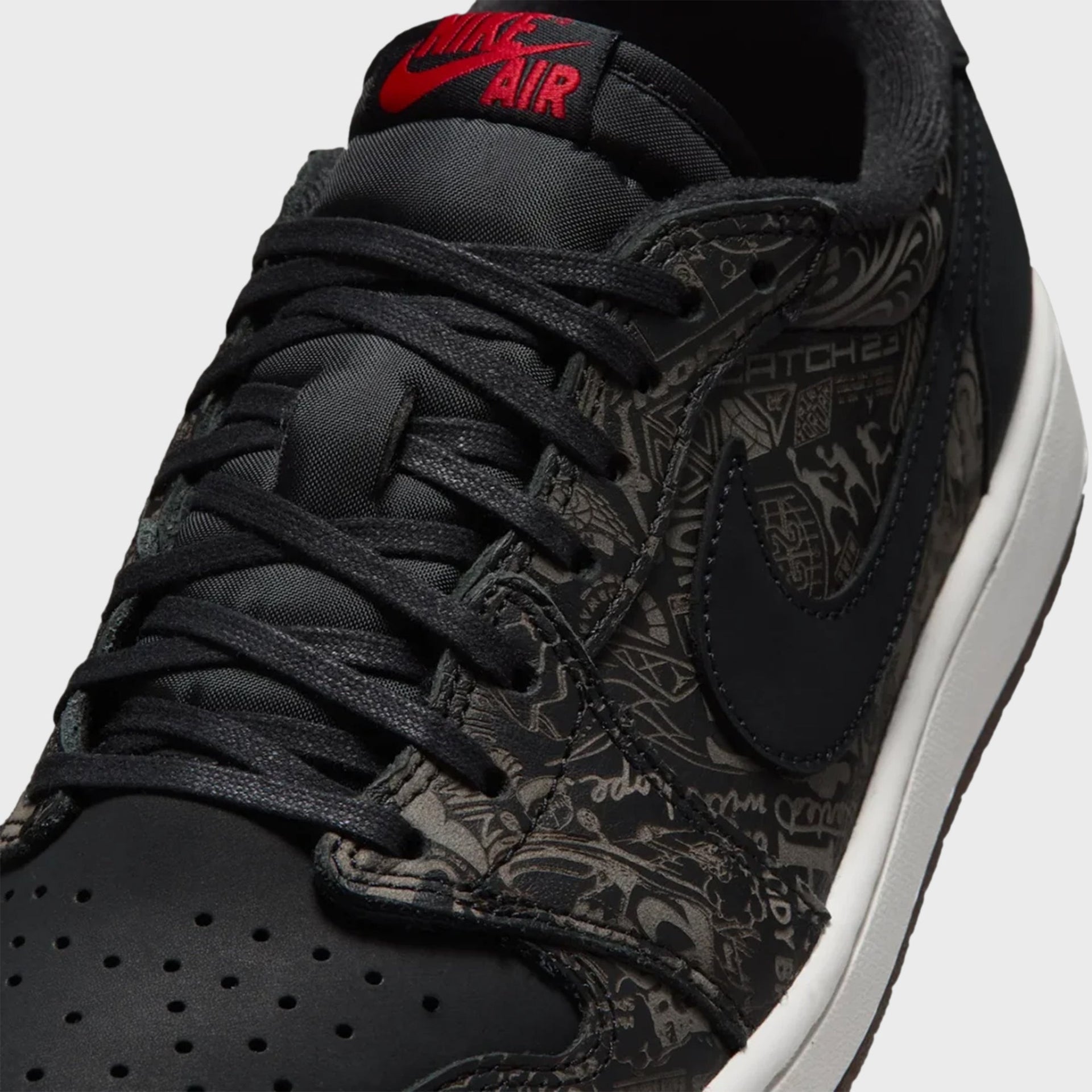 Jordan Air Jordan 1 Low OG - Black / Summit White / Varsity Red