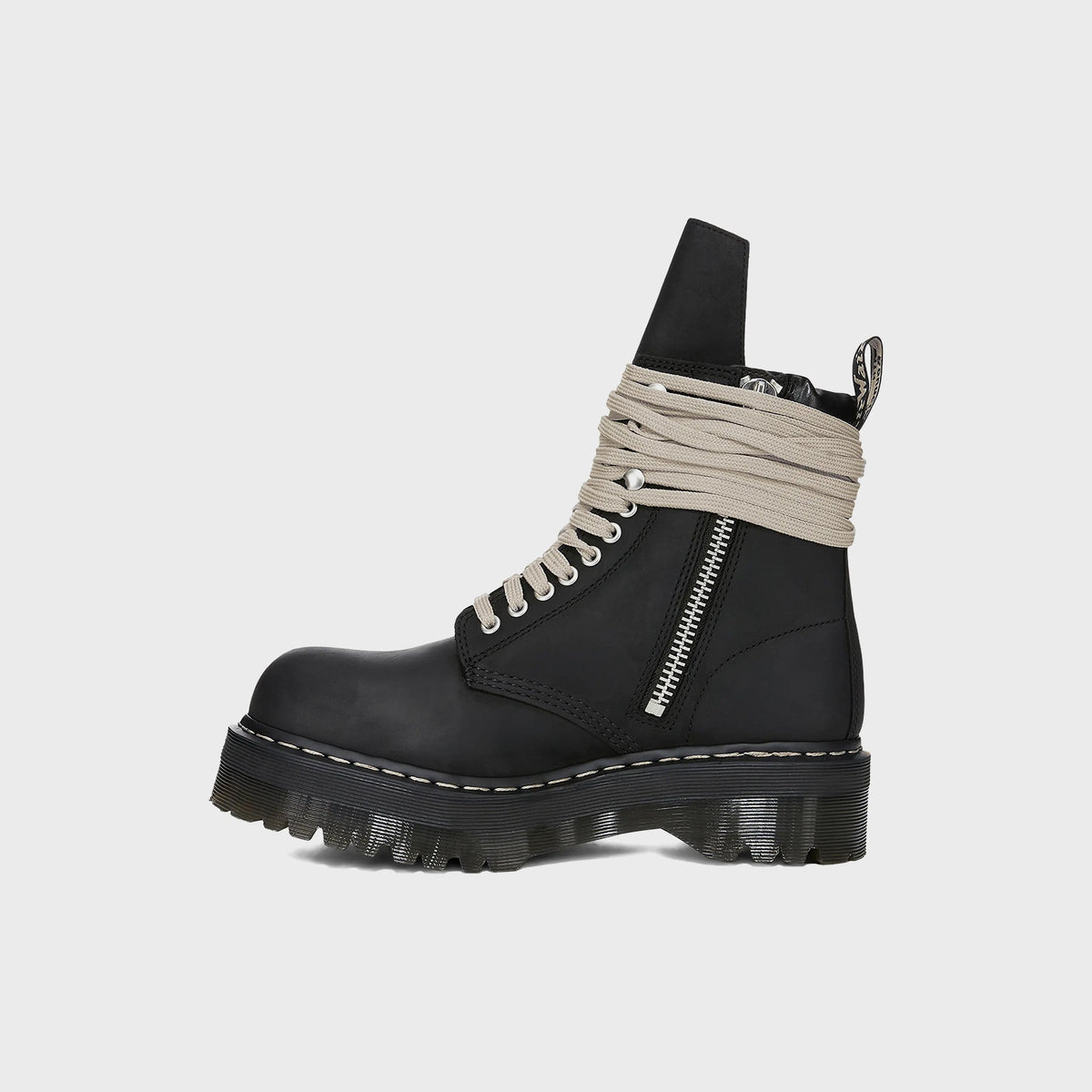 Dr. Martens x Rick Owens Quad Sole Steel Toe Boot - Black