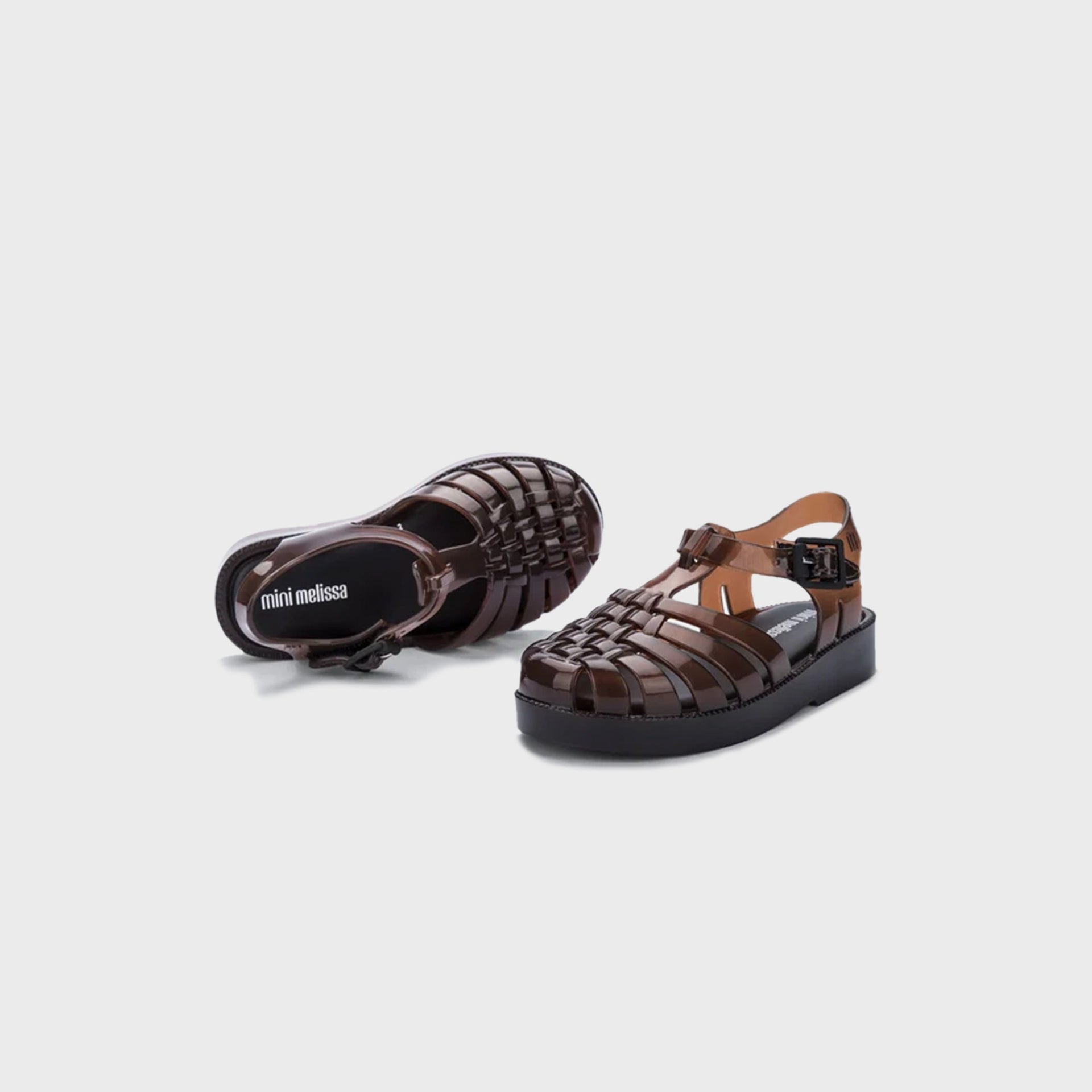 Melissa Kids Possession Sandal - Transparent Brown