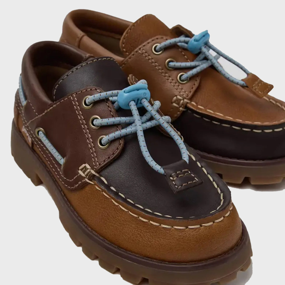 Camper Kids Twins Deck - Brown / Blue