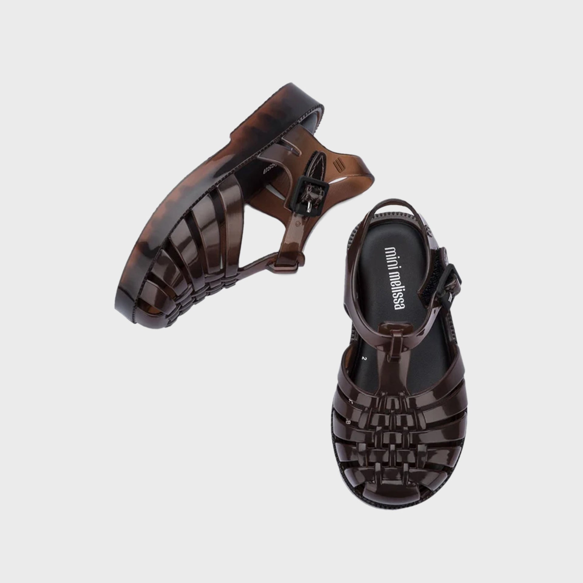 Melissa Kids Possession Sandal - Transparent Brown