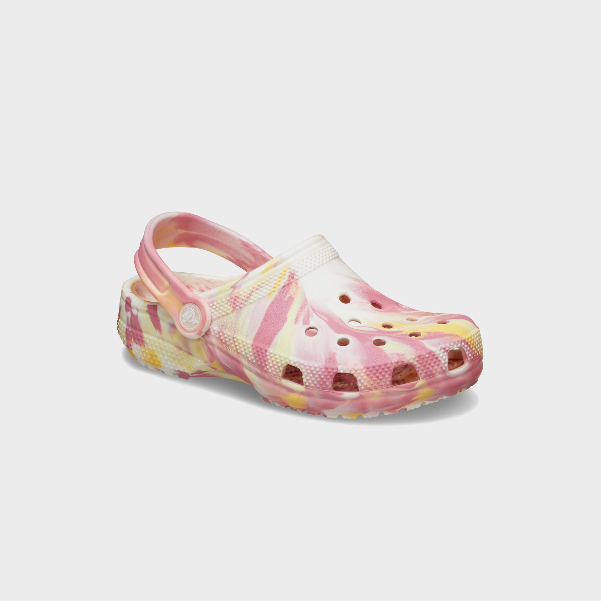 Crocs TD Classic Glow Marbled Clog - Daylily / Multi