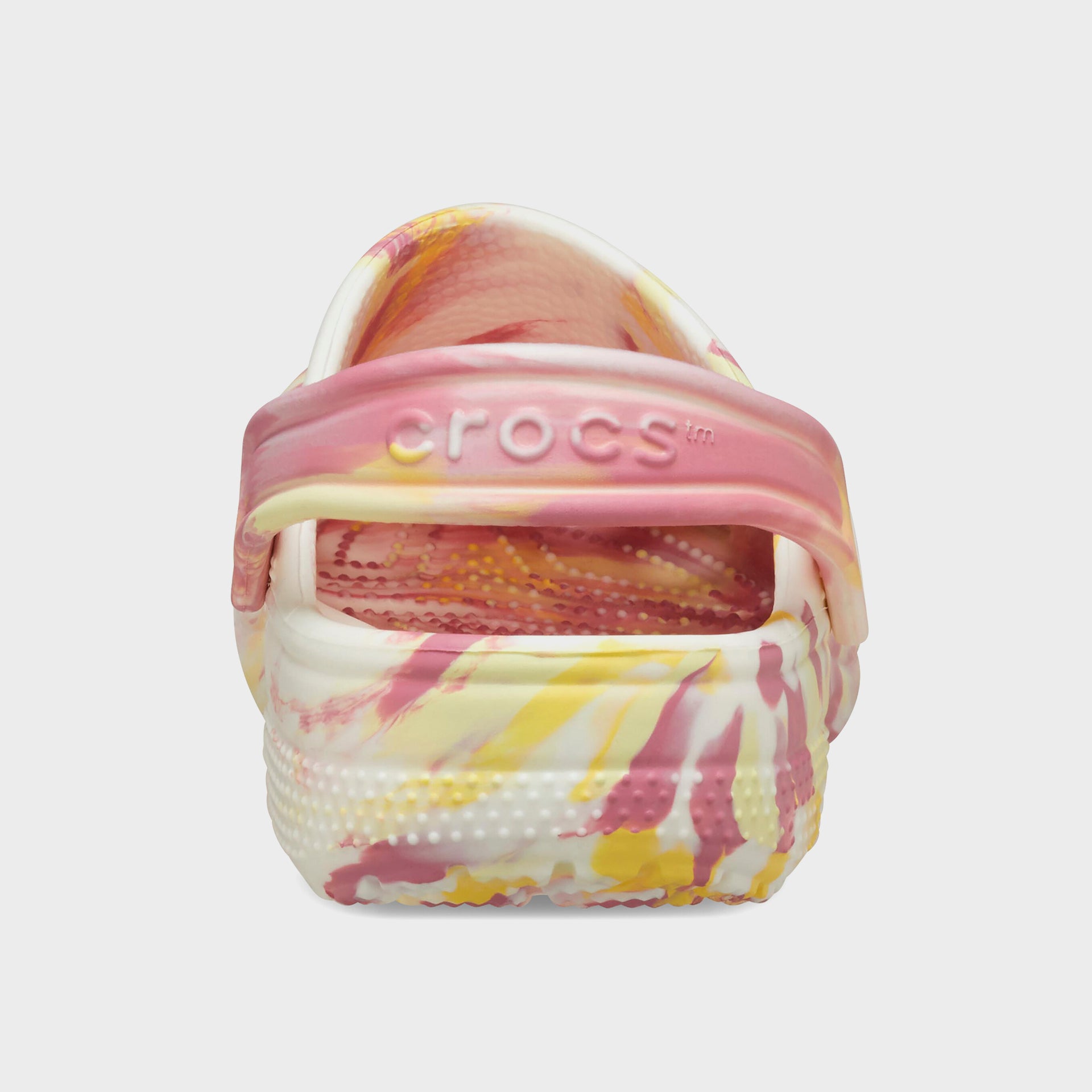 Crocs TD Classic Glow Marbled Clog - Daylily / Multi