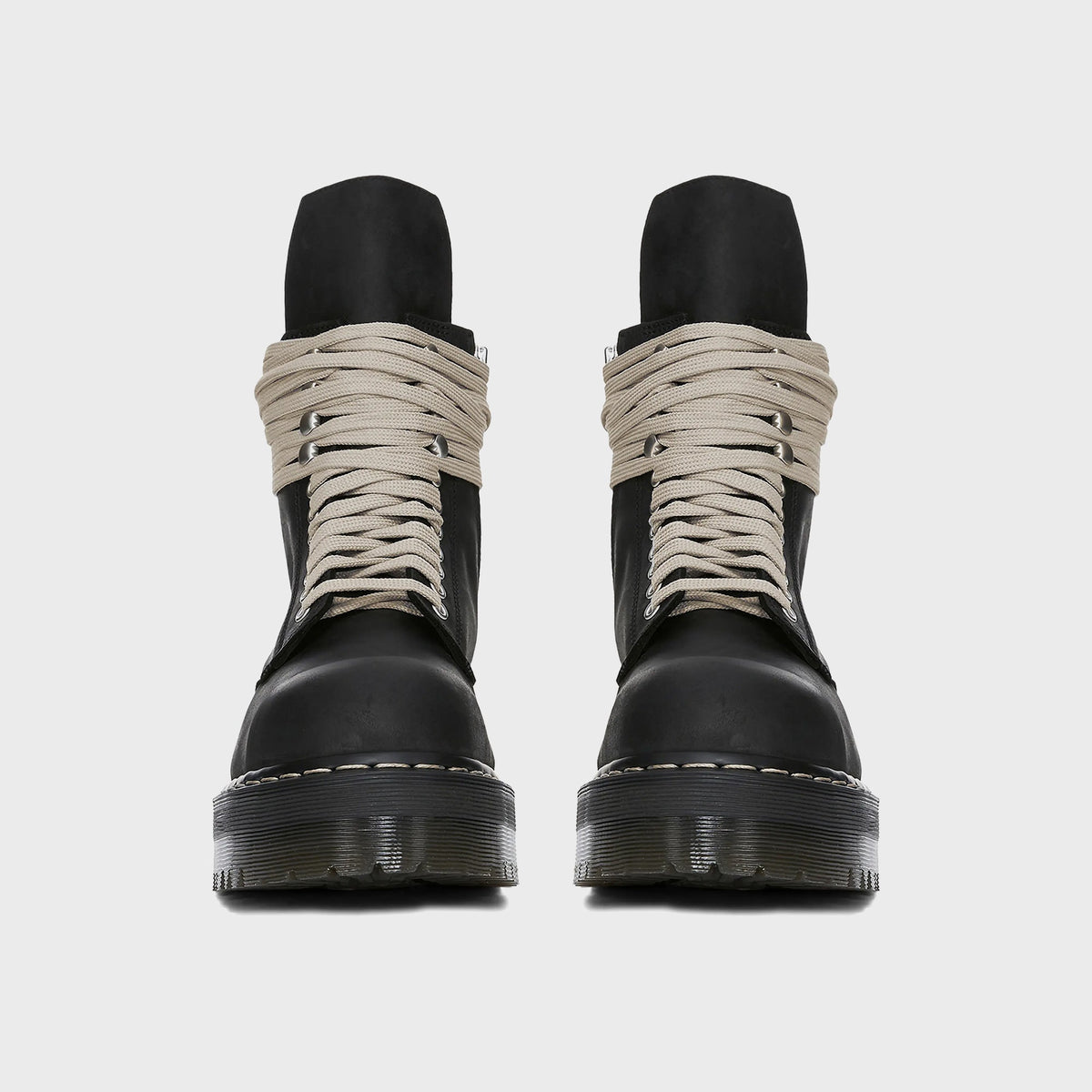 Dr. Martens x Rick Owens Quad Sole Steel Toe Boot - Black