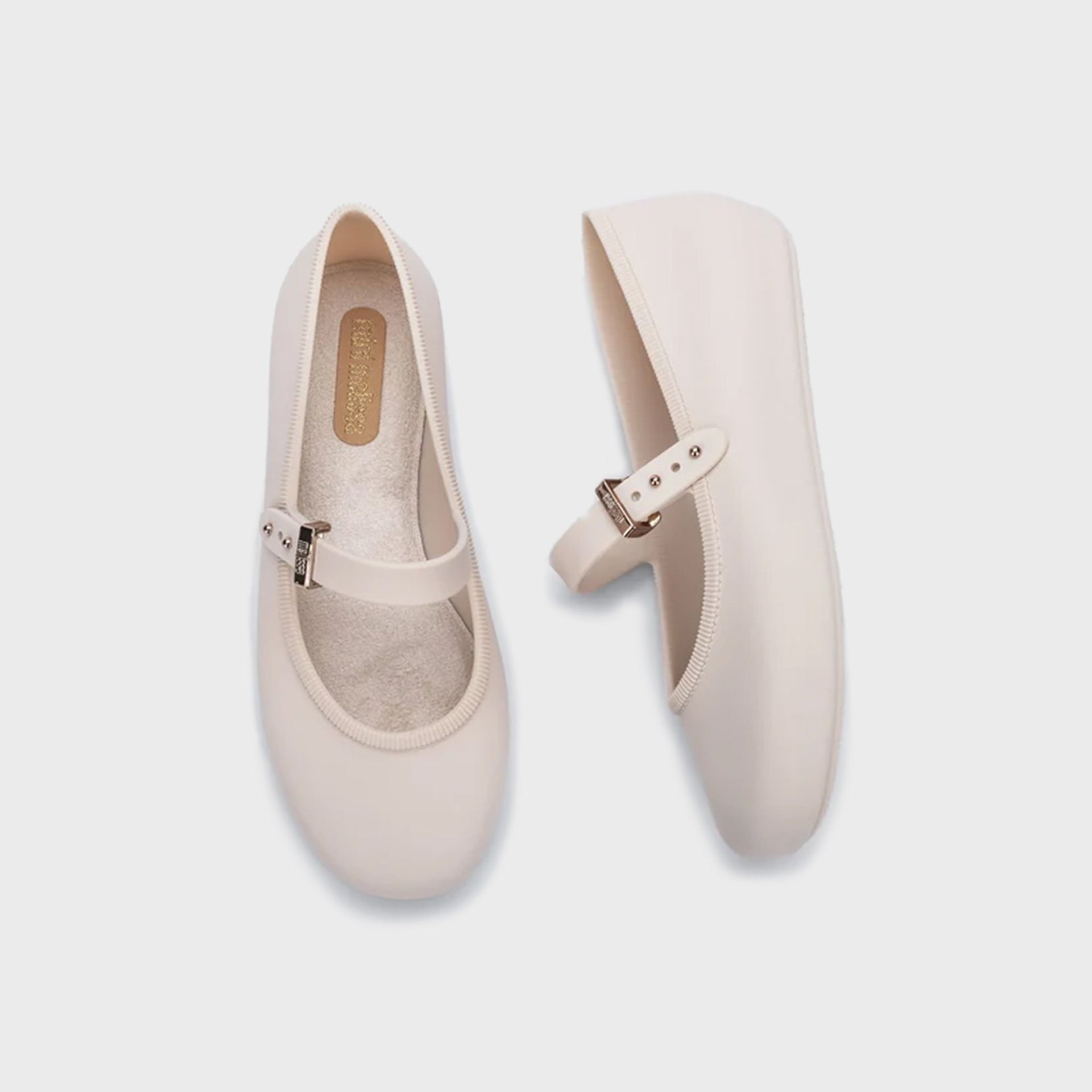 Melissa Kids Soft Ballerina Flat - Beige