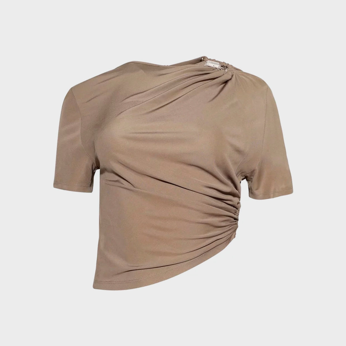 Christopher Esber Bezel Quartz Jersey Tee - Eucalyptus