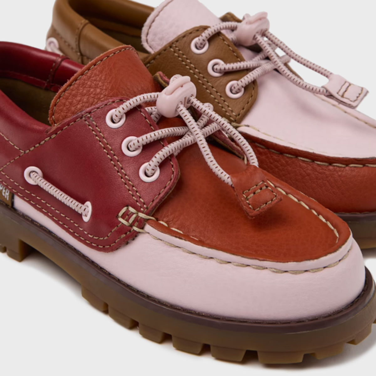 Camper Kids Twins Deck - Red / Pink