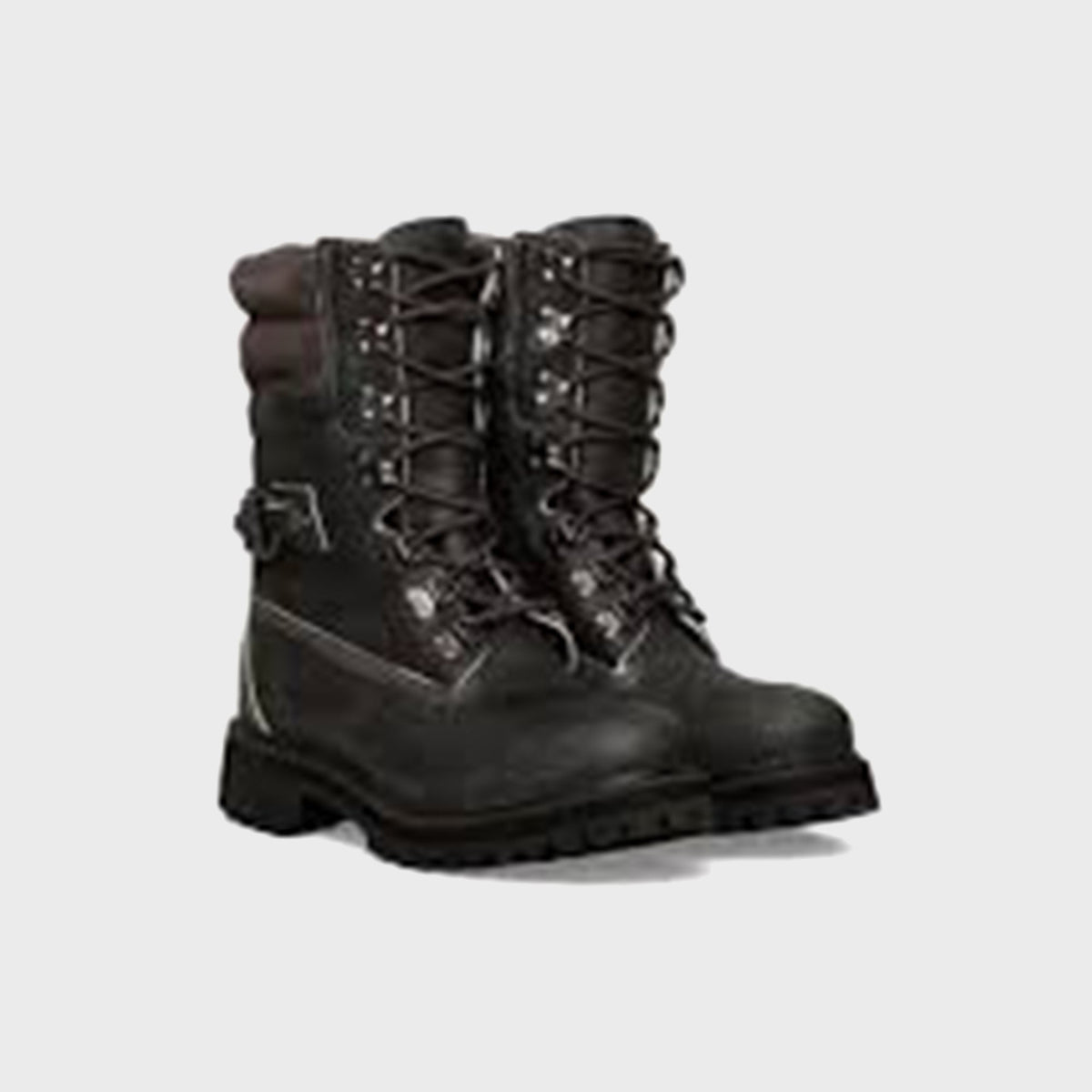 Timberland Tall Lace-Up Waterproof Boots - Dark Grey