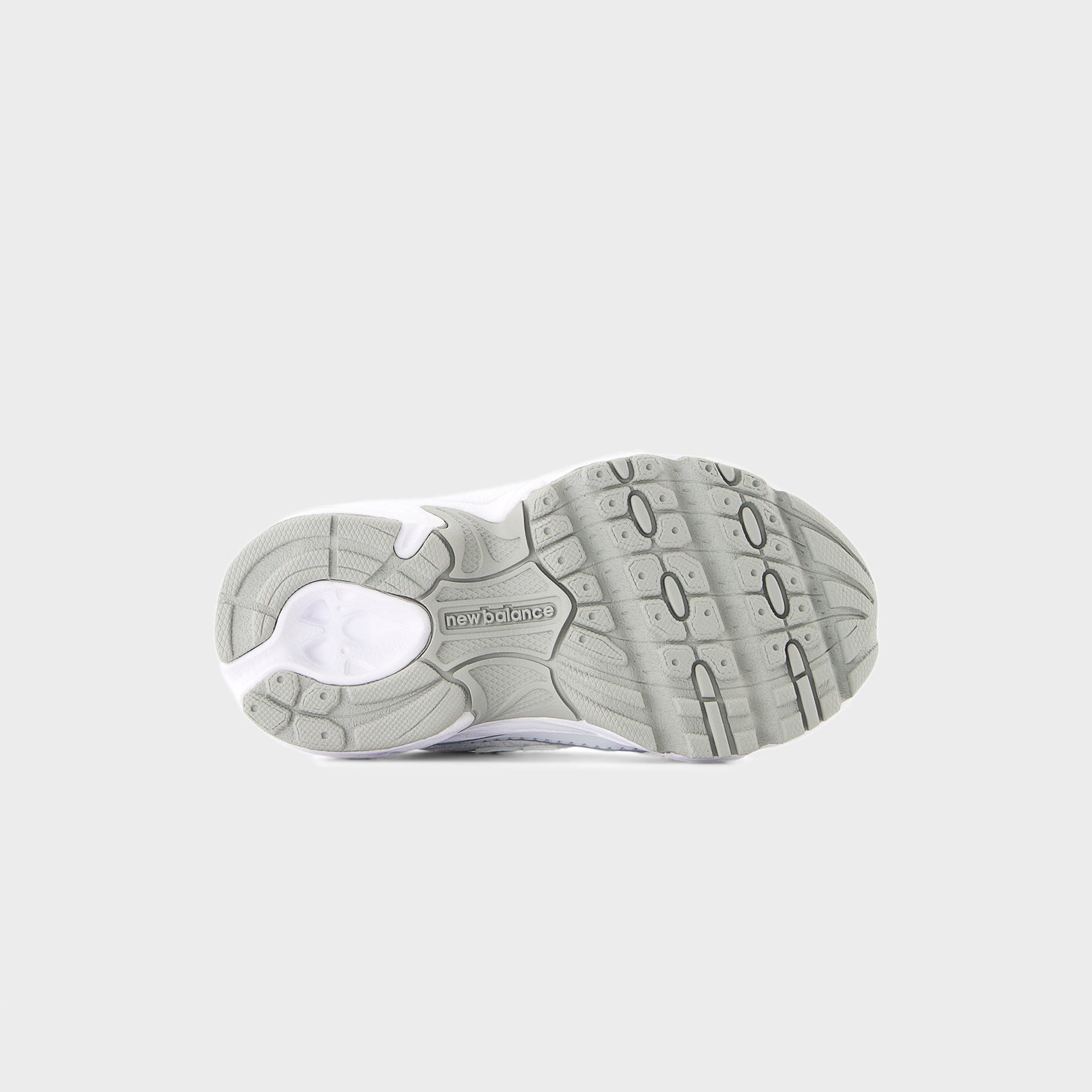 New Balance TD 740 Bungee Lace - White / Silver Metallic