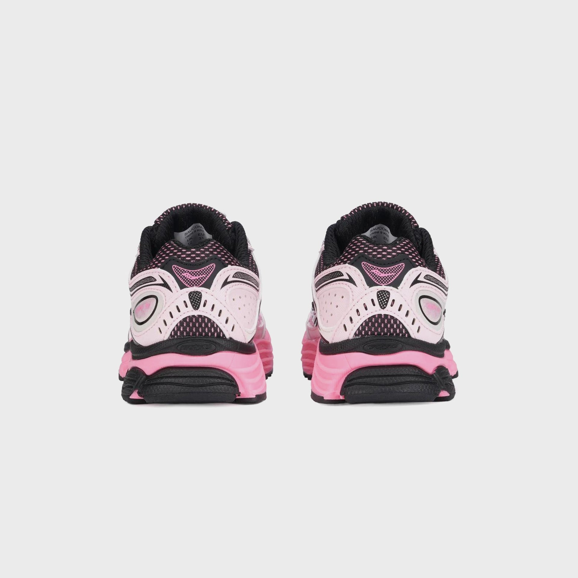 Saucony GS Omni 9 KDZ - Black / Salmon