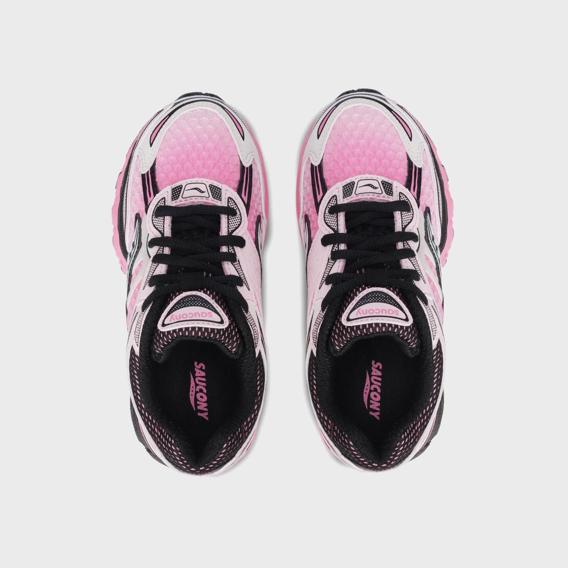 Saucony GS Omni 9 KDZ - Black / Salmon