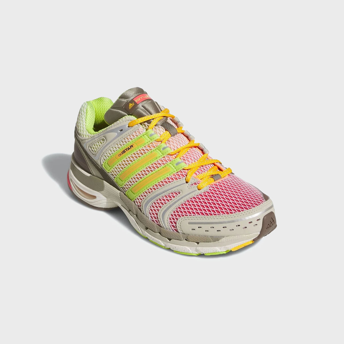 adidas x Larry June Adistar Control 5 - Semi Lucid Red / Semi Solar Slime / Clay
