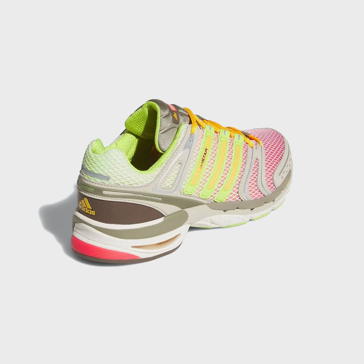 adidas x Larry June Adistar Control 5 - Semi Lucid Red / Semi Solar Slime / Clay