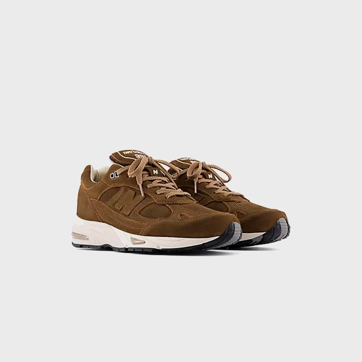 New Balance Made in UK 991v1 Luxe Suede - Cocoa / Castle Wall