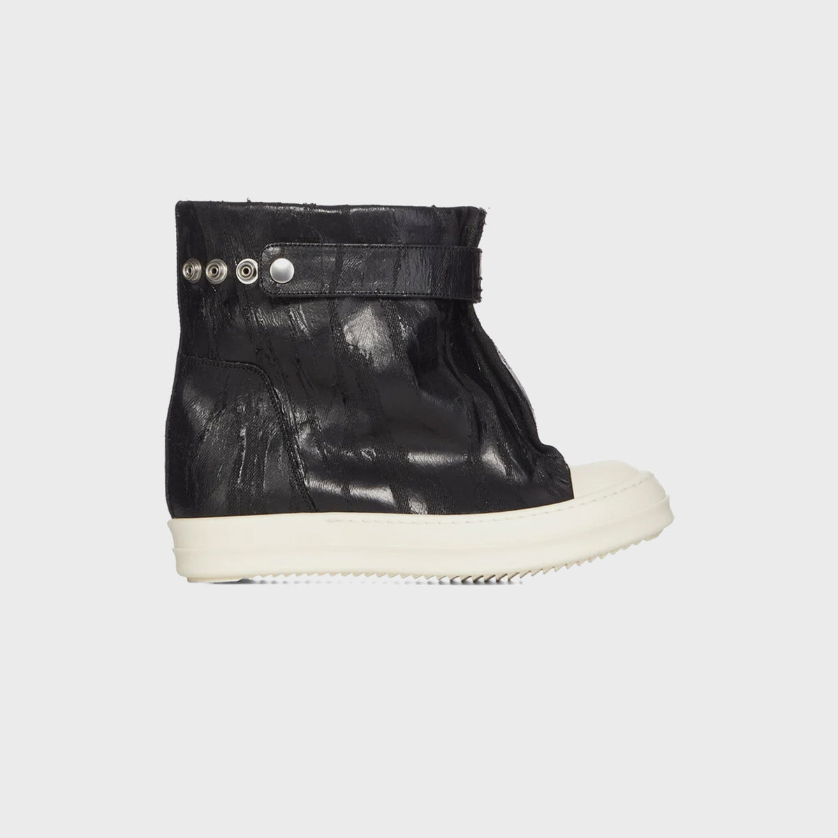 Rick Owens DRKSHDW Elephant Low Boot - Black / Milk / Milk