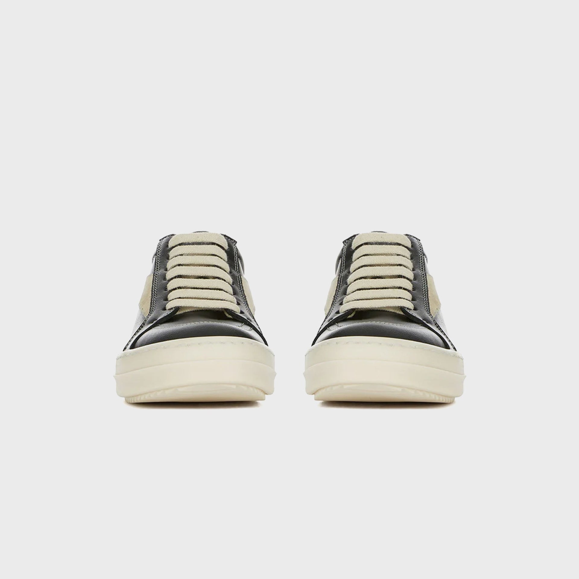 Rick Owens Kids DRKSHDW Vintage Low Top Sneaks - Black / Milk