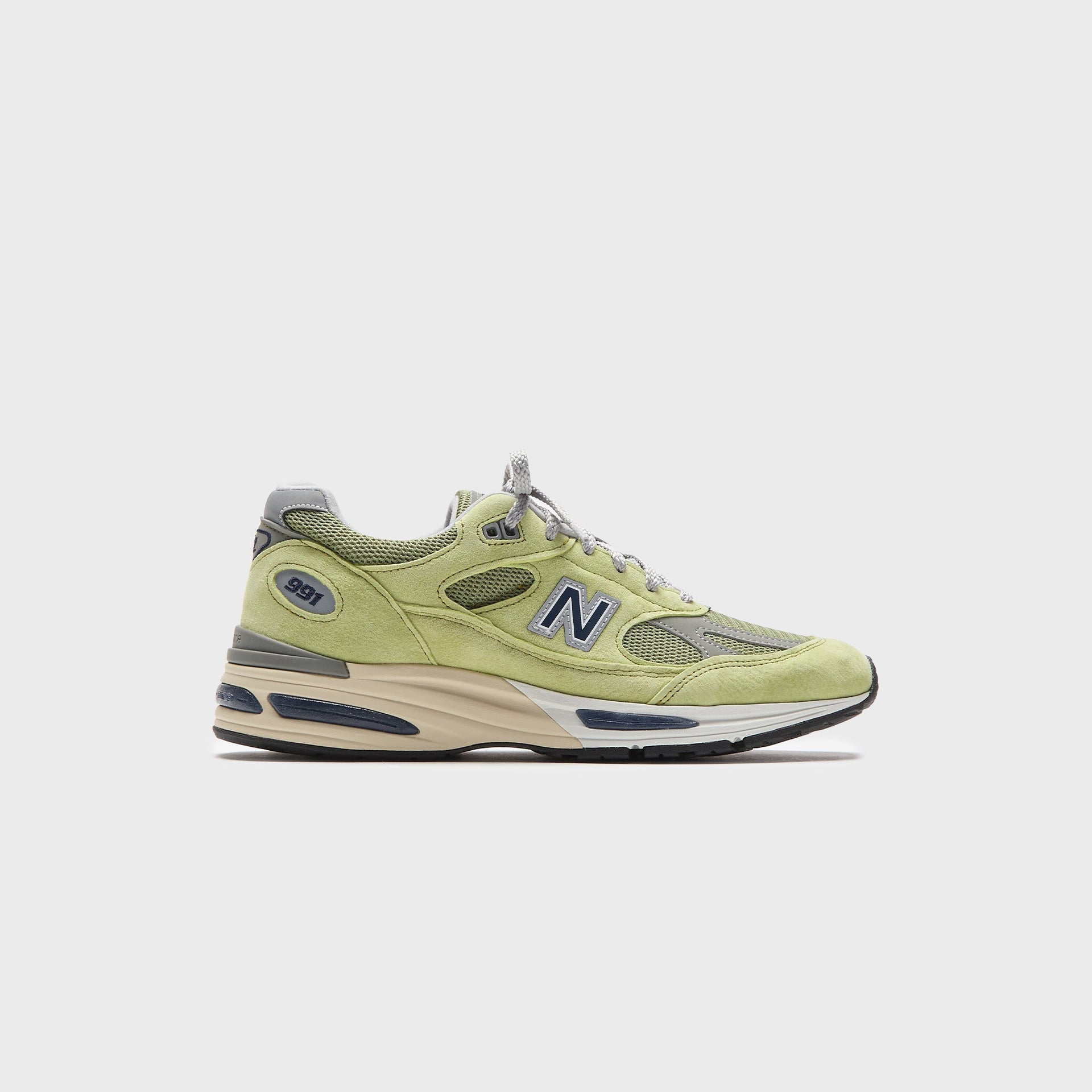 New Balance Made in UK 991v2 - Green Banana / Moss