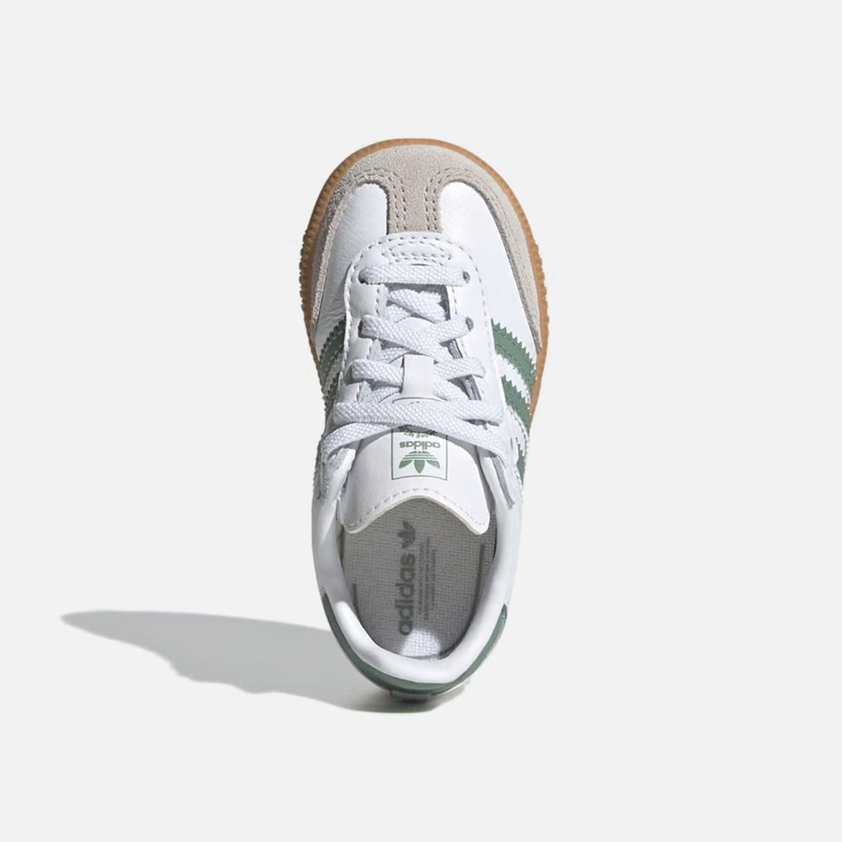 adidas TD Samba OG - White / Silver Green / Gum