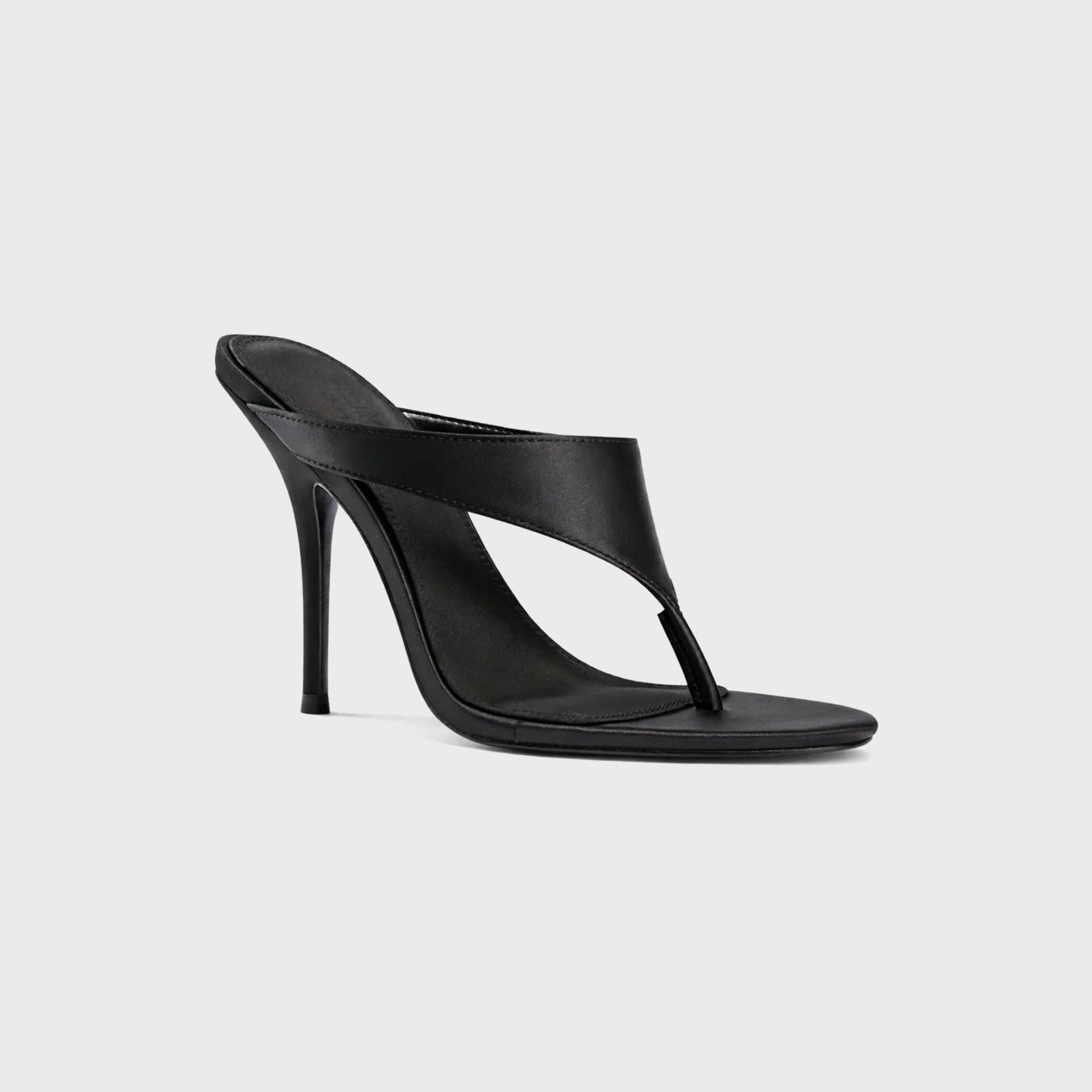Femme LA Rio Thong Slipper - Black Suede
