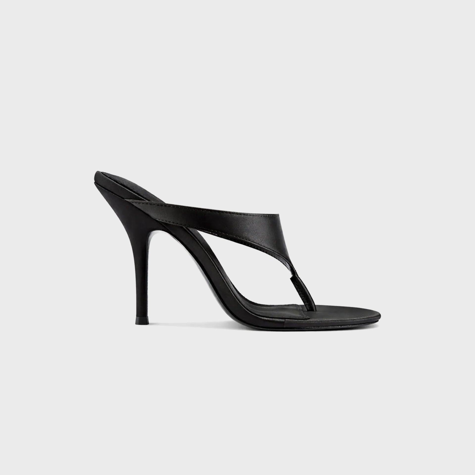 Femme LA Rio Thong Slipper - Black Suede