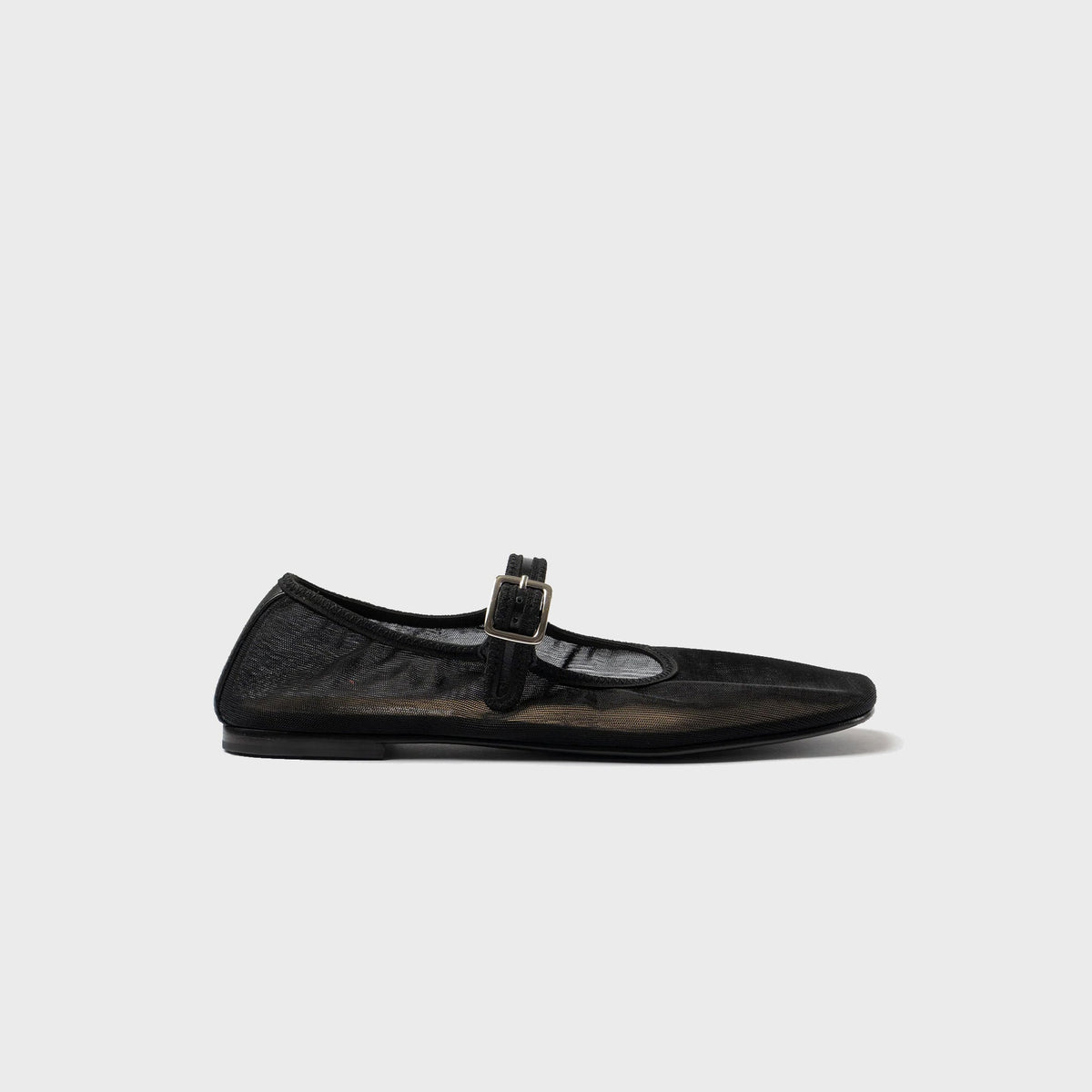 Sandy Liang Mesh Mary Jane - Black