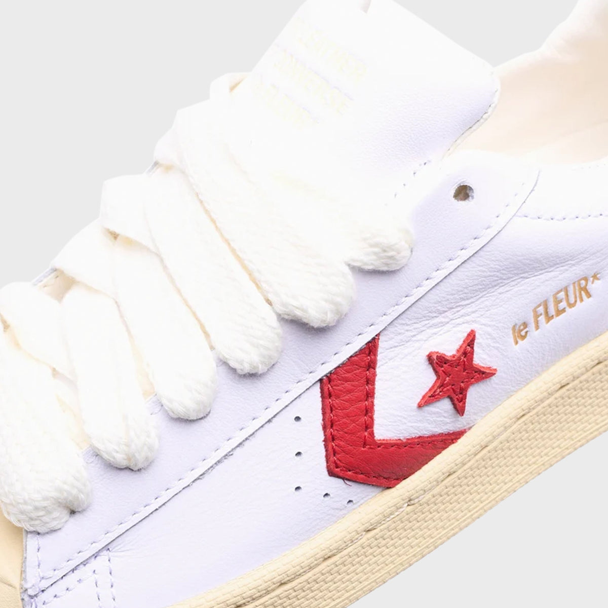 Converse x GOLF le FLEUR* 1908 Pro Leather - White / Molten Lava / Banana Crepe