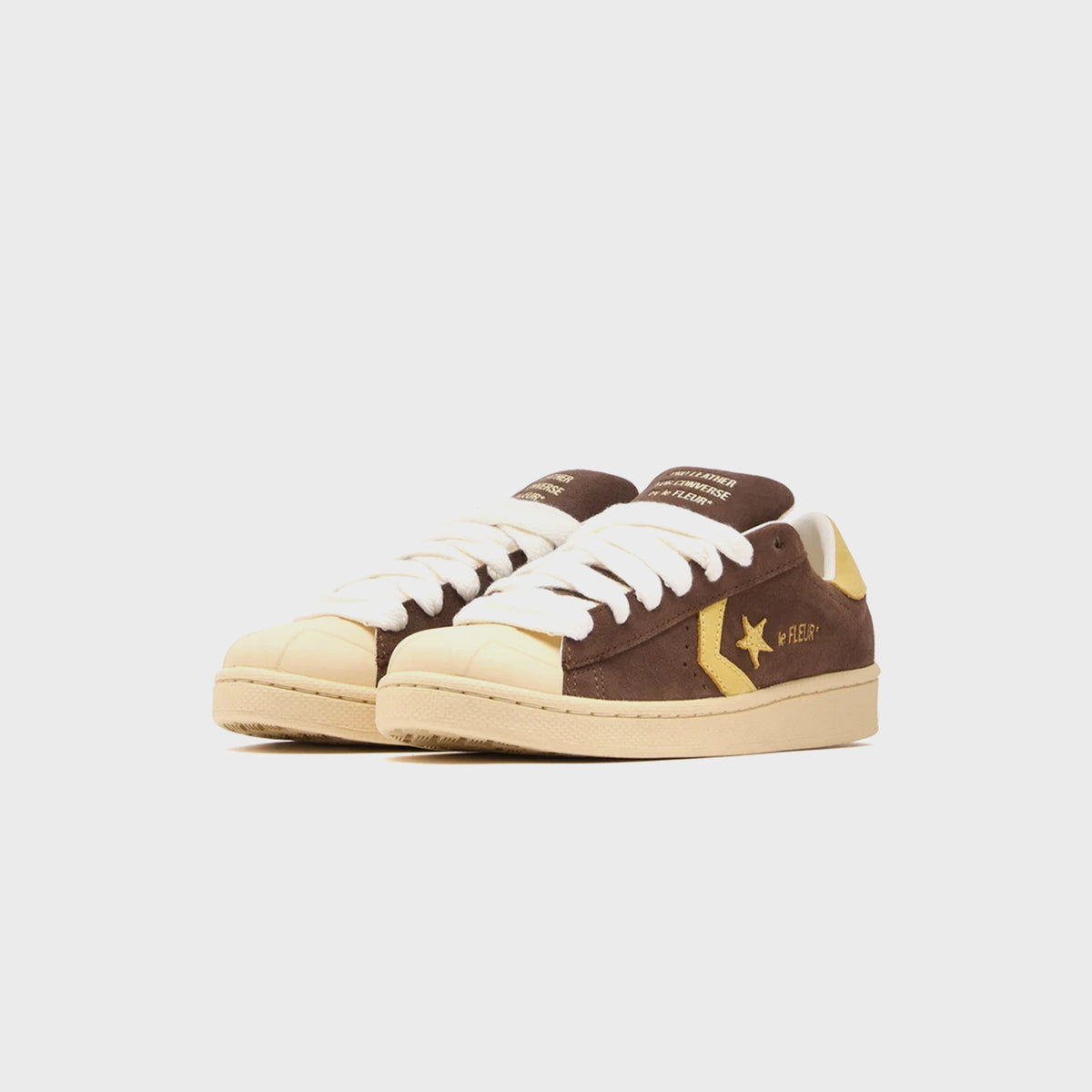 Converse x GOLF le FLEUR* Pro Leather - Bison / Dusty Citron / Banana