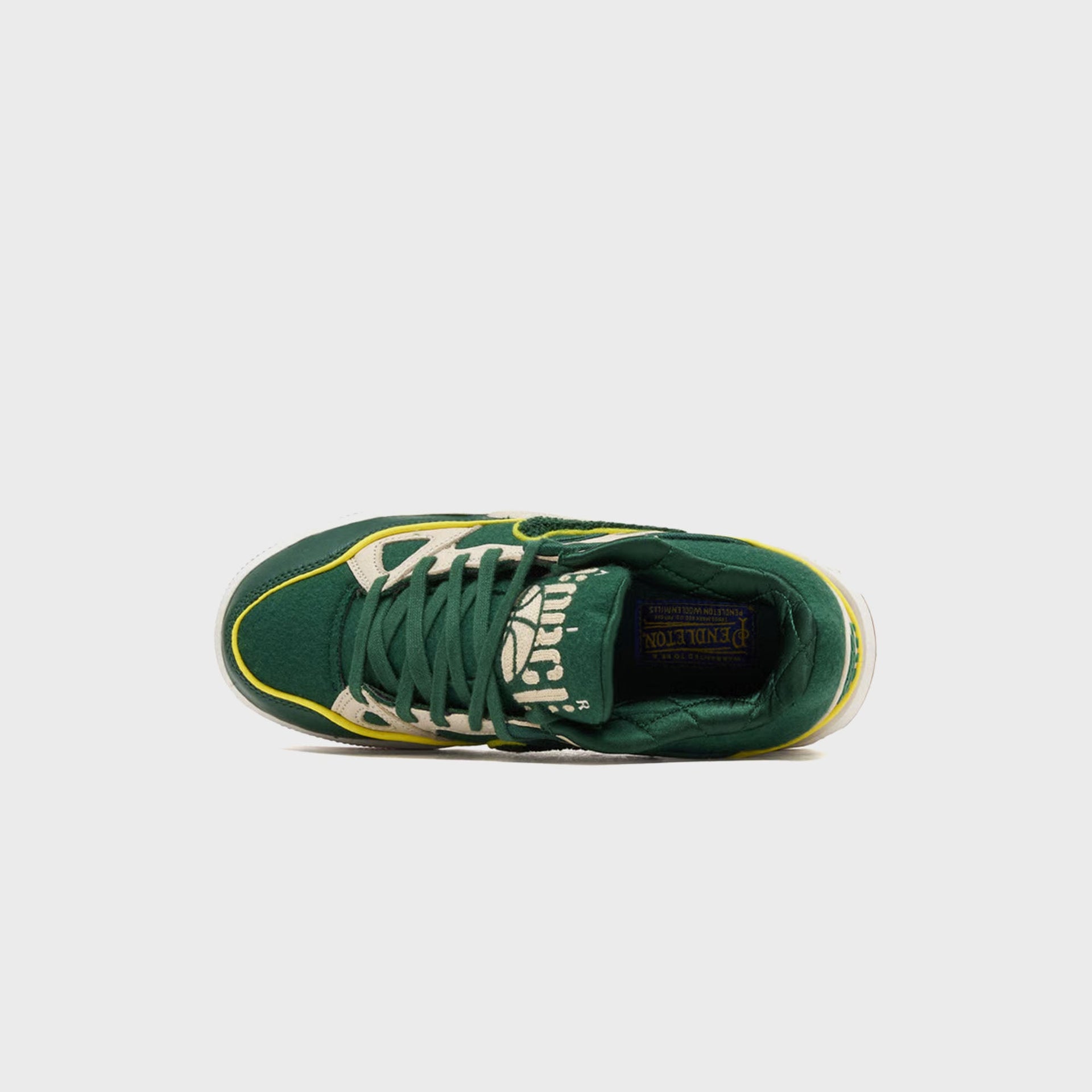 Nike x NIGO Air Force 3 - Forest Green / Oatmeal / Sail / Gum Light Brown / Yellow Strike